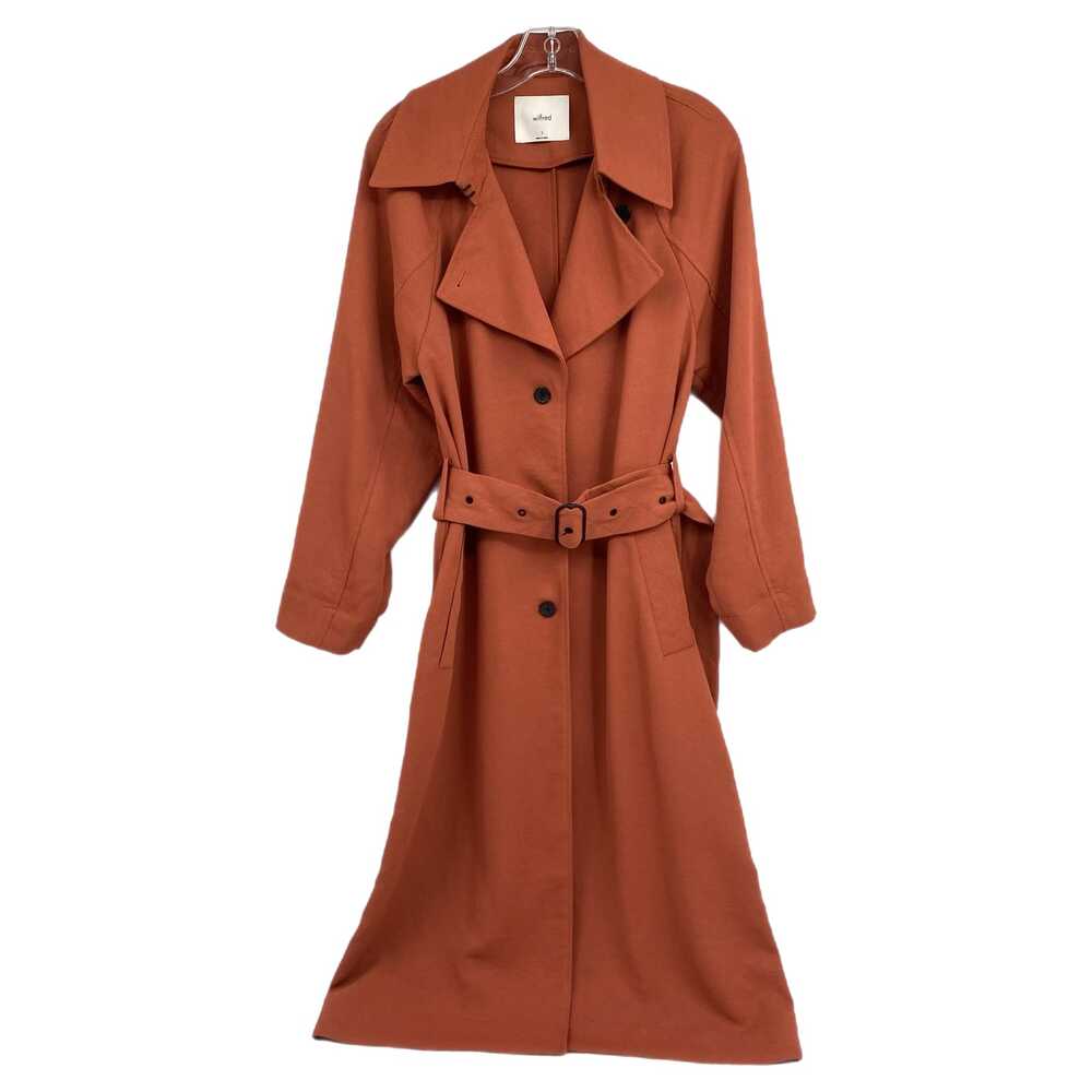 Wilfred Orange Belted Duster Trench Coat | Size S